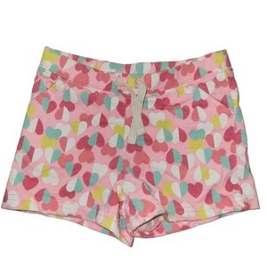 CARTER'S TODDLER PINK HEART DRAWSTRING SHORTS